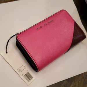 Marc Jacob's Saffiano Metal Letters compact wallet